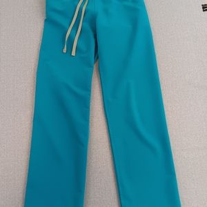 FIGS Technical Collection Scrub Pants Womens Size XS Teal